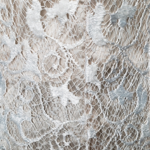 Scott McClintock Lace Overlay Sheath Dress Size 8 - Picture 6 of 8